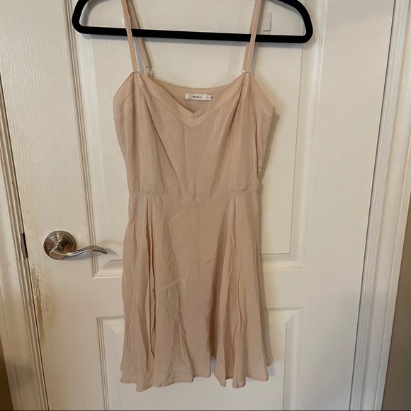 Baby Pink Talula (Aritzia) Skater Dress - Picture 1 of 6